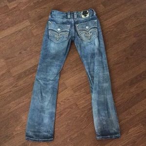 Used and barely worn pair of Rock Revival jeans